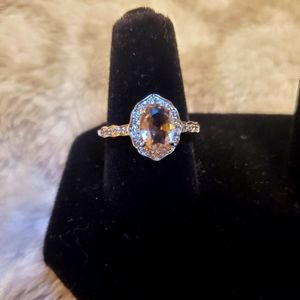 Blush Morganite Ring